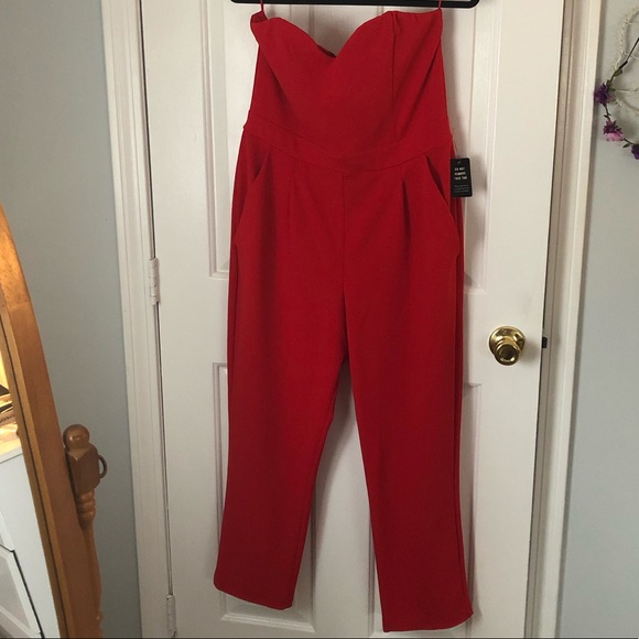 Express Pants - Sweetheart jumpsuit